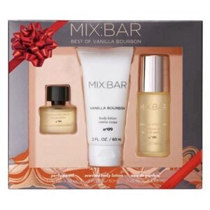 MIX:BAR Vanilla Bourbon Layering Gift Set - Mini EDP + Mini Lotion